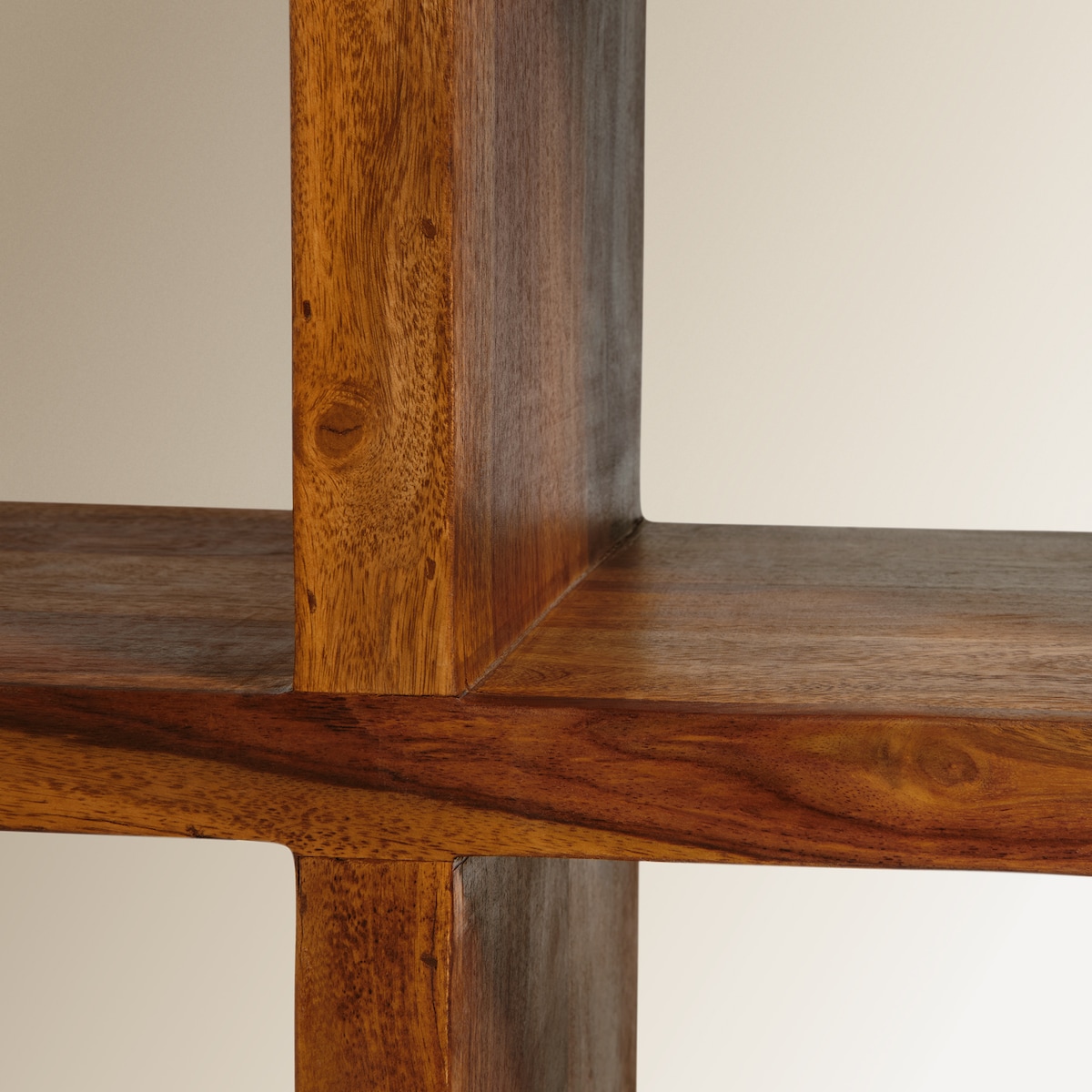 Estantería de madera de palisandro Bombay El Corte Inglés Nogal-4