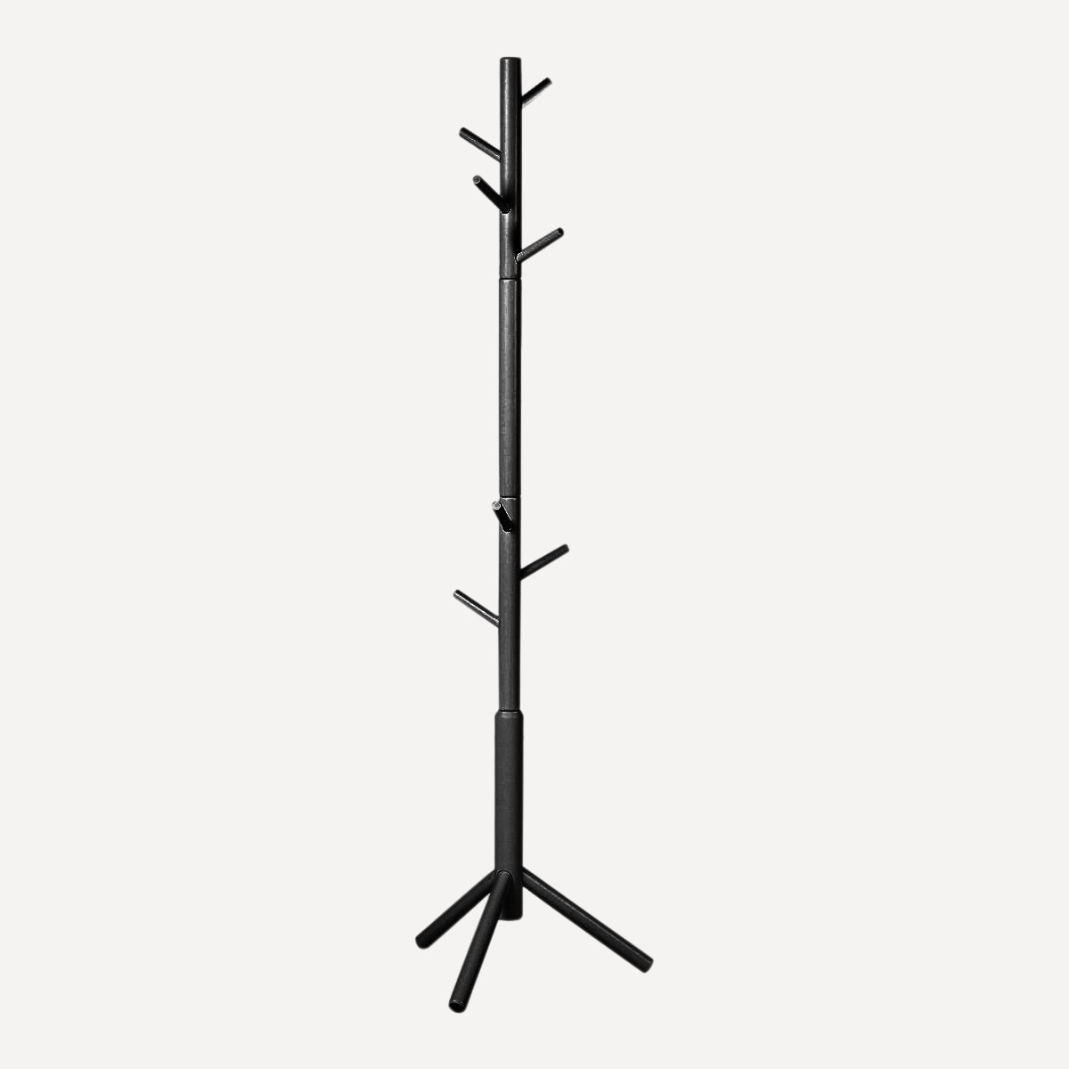 Perchero de pie de madera de roble House El Corte Inglés Negro Negro-1