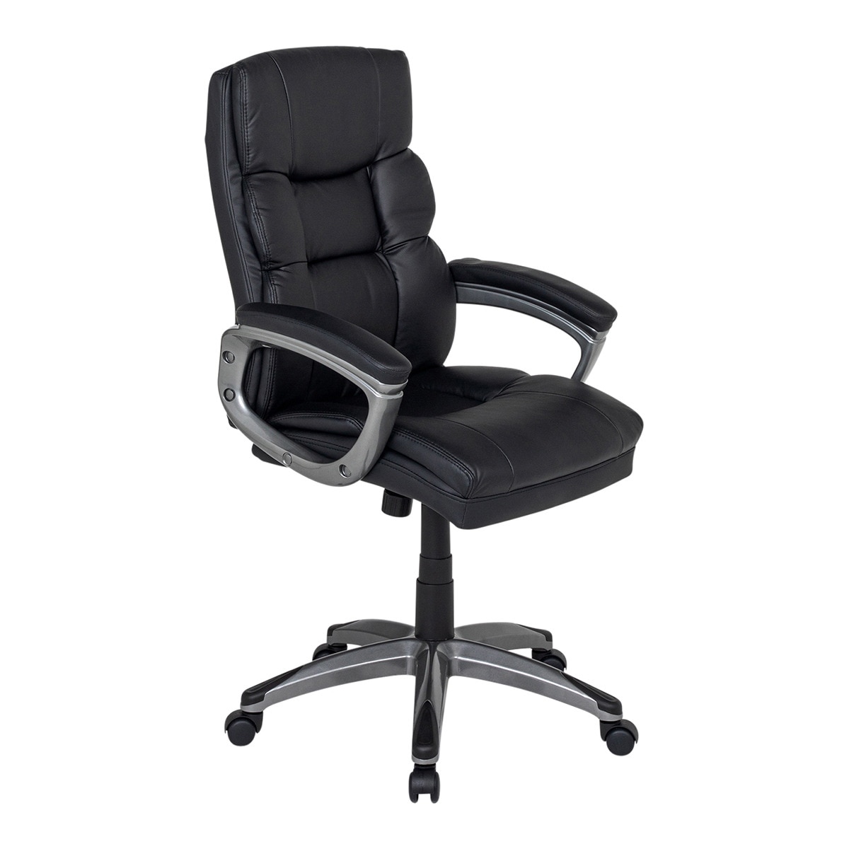 Imagem 0 de Cadeira de secretária em pele sintética Sandro