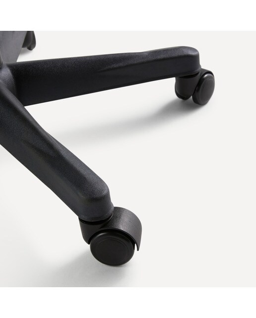 Juego de 5 ruedas para silla de escritorio El Corte Inglés Negro-7