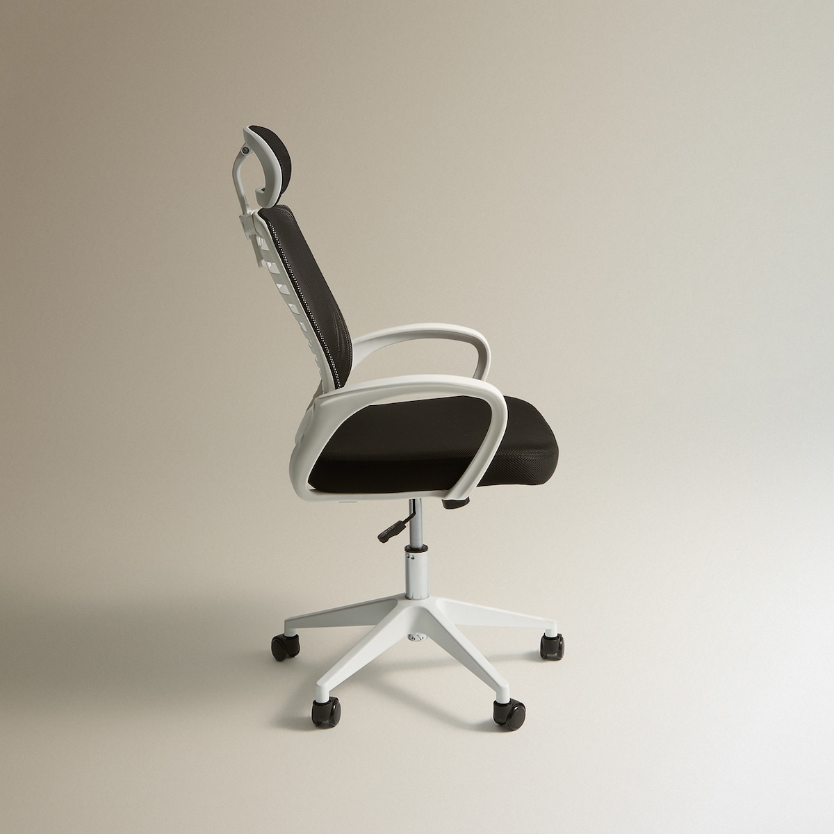 Silla de escritorio Coímbra Basics El Corte Inglés Blanco / Negro-3