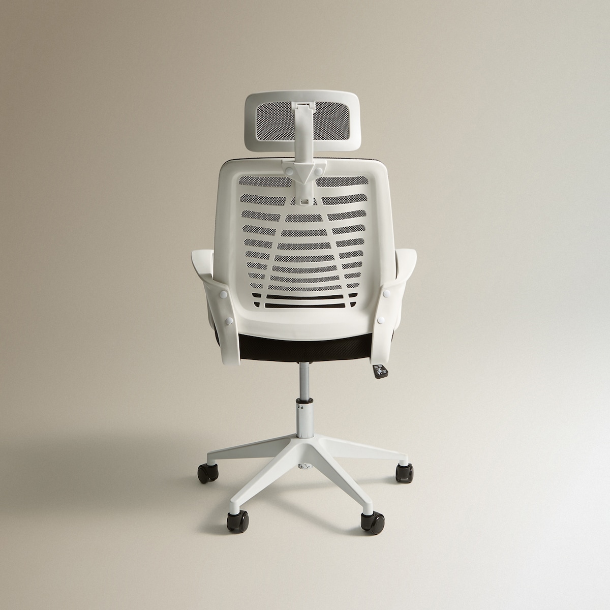 Silla de escritorio Coímbra Basics El Corte Inglés Blanco / Negro-4