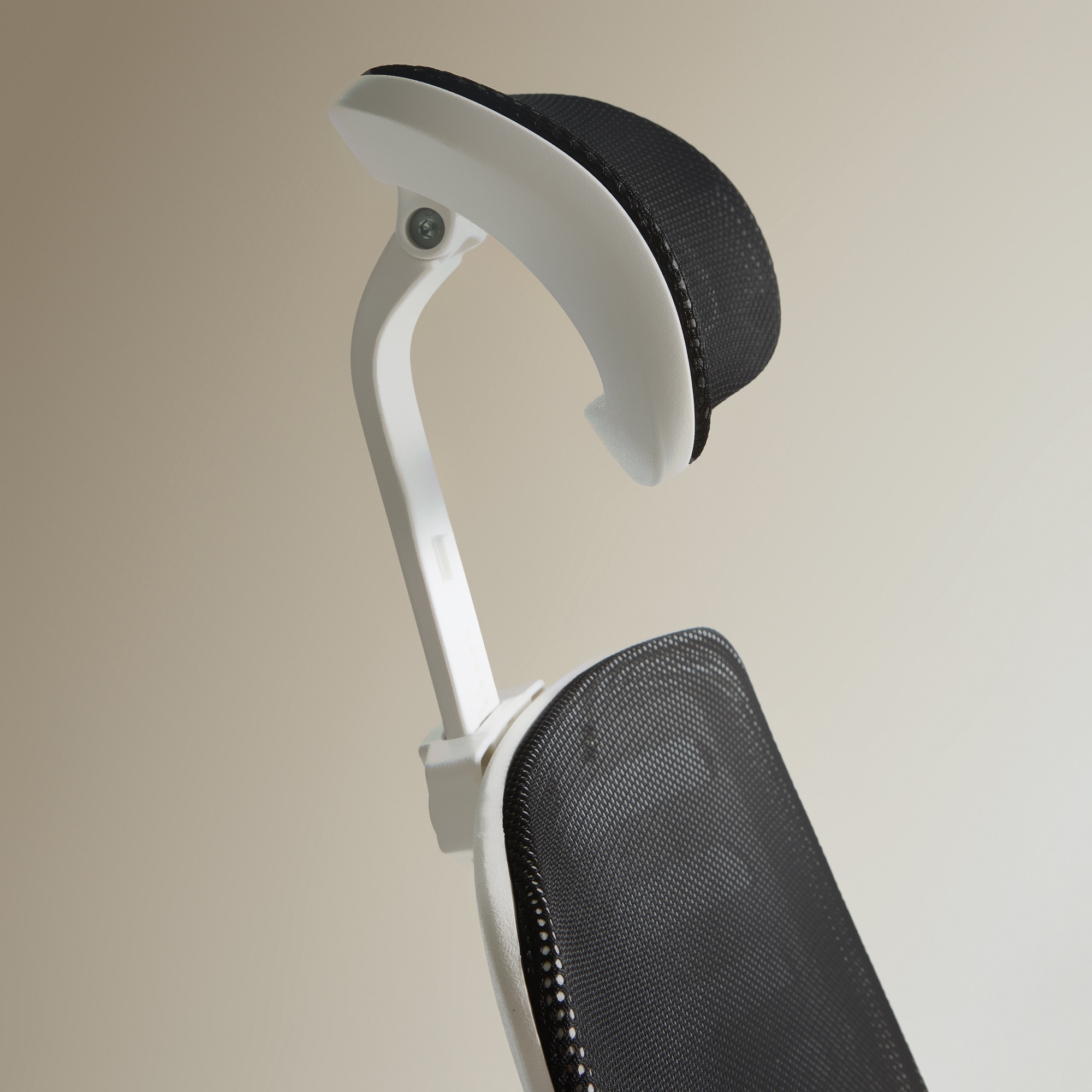 Cadeira de Secretária Coimbra Branco / Preto-6