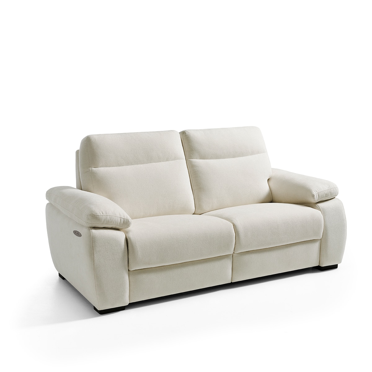 Sofá de 3 plazas con 2 asientos relax eléctricos Maya El Corte Inglés - Blanco Blanco-2