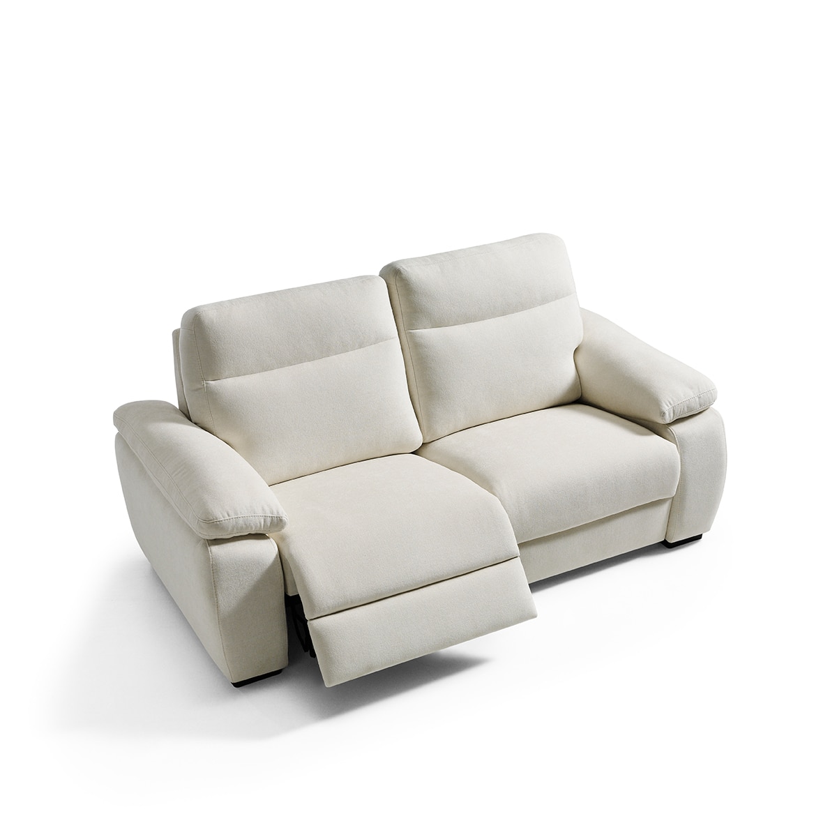Sofá de 3 plazas con 2 asientos relax eléctricos Maya El Corte Inglés - Blanco Blanco-5