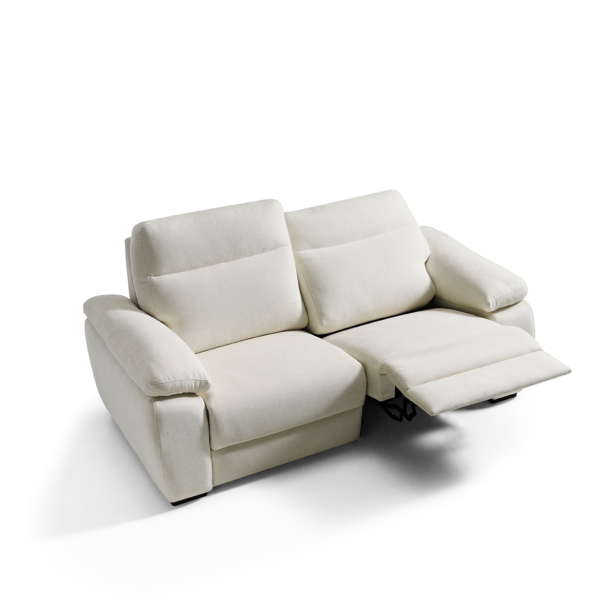 Sofá de 3 plazas con 2 asientos relax eléctricos Maya El Corte Inglés - Blanco Blanco-11