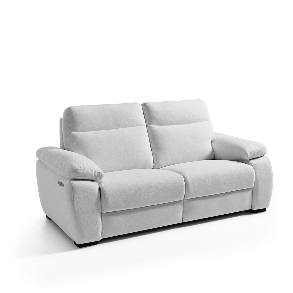 Sofá de 3 Lugares com 2 Assentos Relax Elétricos Maya Cinzento-2