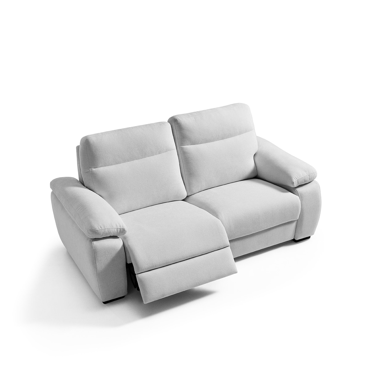 Sofá de 3 Lugares com 2 Assentos Relax Elétricos Maya Cinzento-5