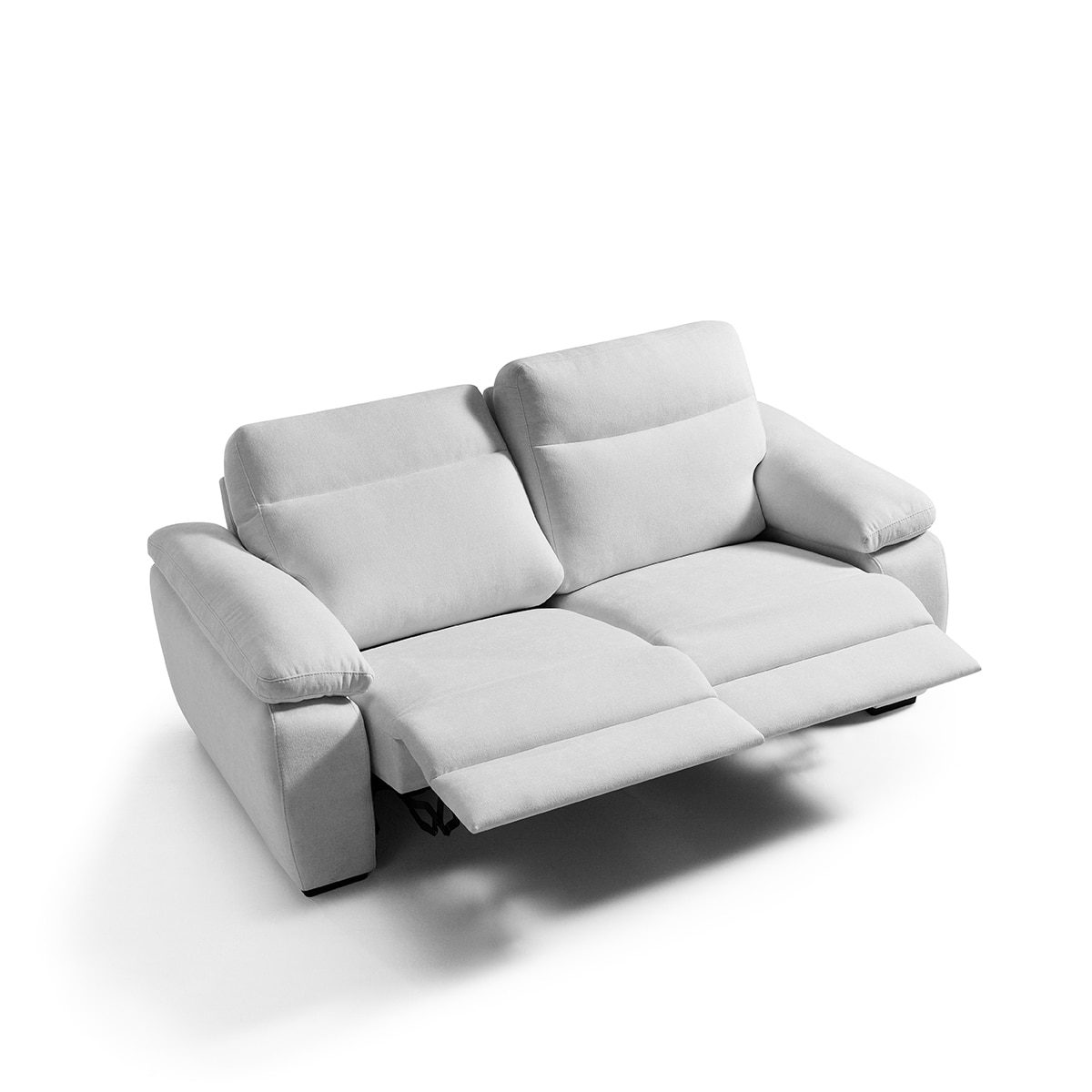 Sofá de 3 Lugares com 2 Assentos Relax Elétricos Maya Cinzento-9