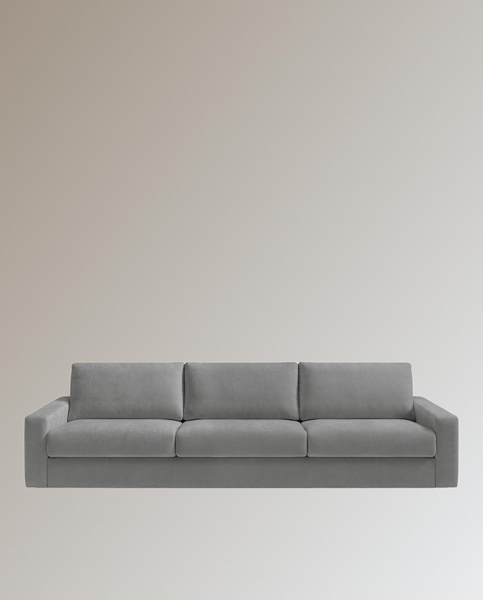 Imagen 1 de Sofá de 3 plazas con 3 asientos Verona - Gris Gris
