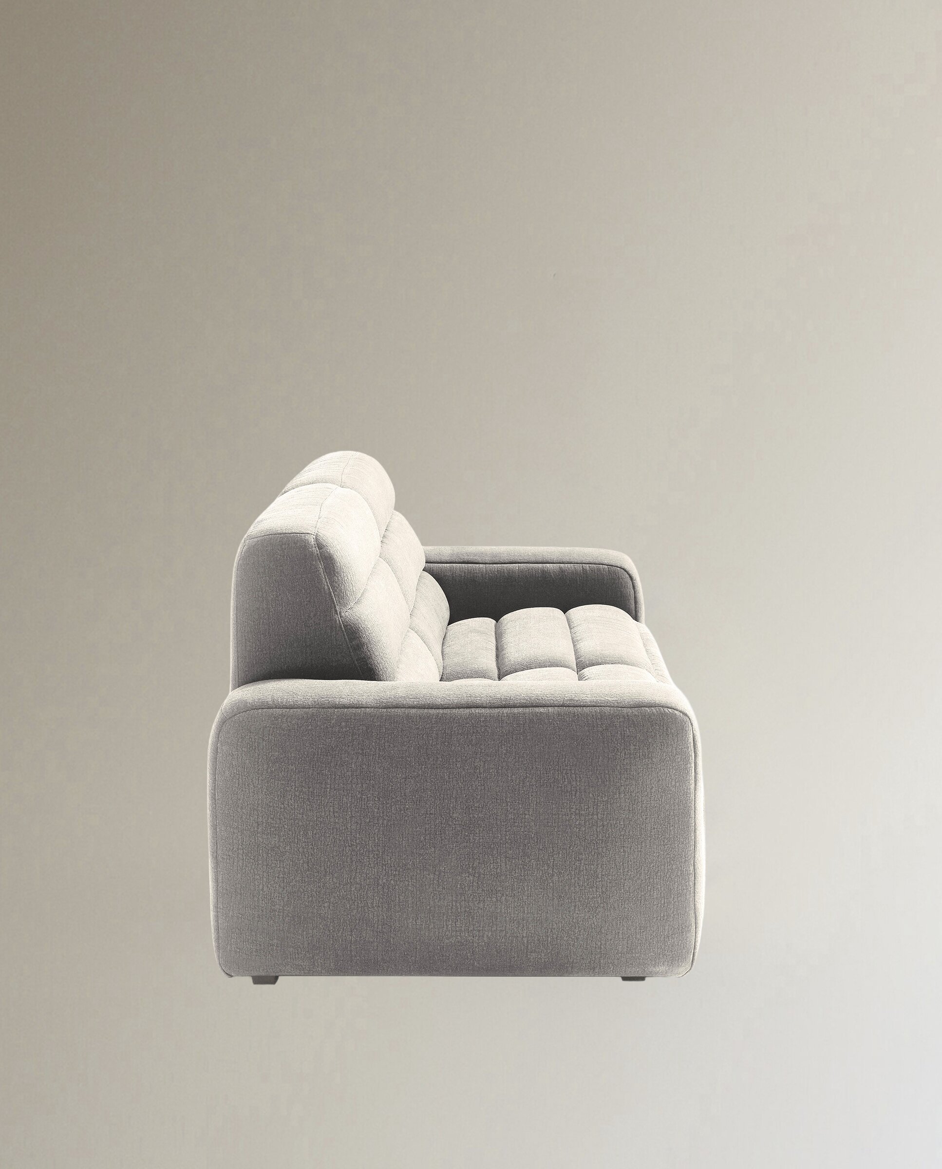 Sofá de 3 plazas con 2 asientos relax eléctricos Reno - Tostado 222 cm Tostado-3