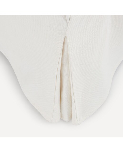 Sofá de 3 plazas desenfundable de algodón y lino con brazo recto Bolonia El Corte Inglés - Blanco Blanco-6