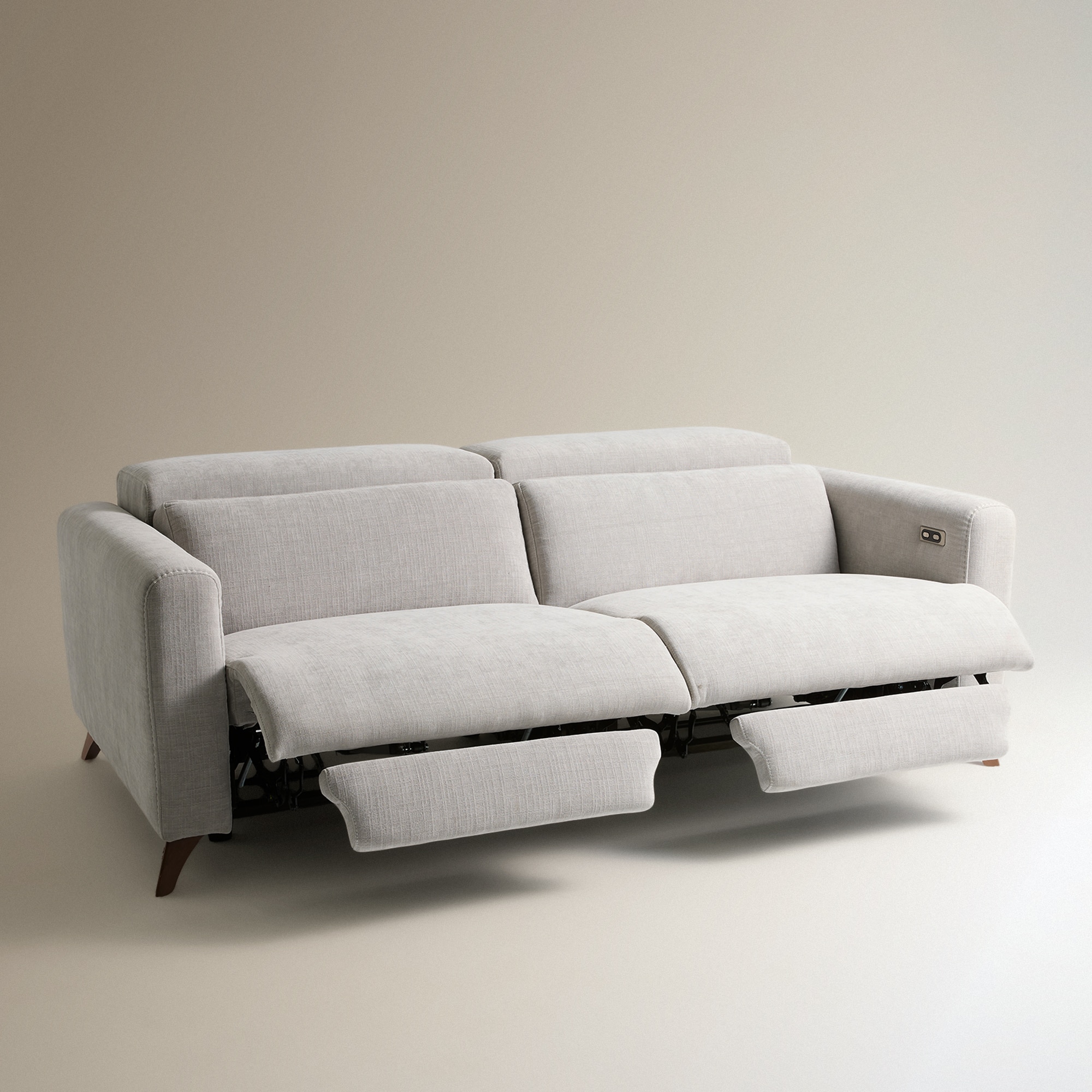 Sofá de 3 Lugares com 2 Lugares com Relax Elétricos Oporto Pérola-6