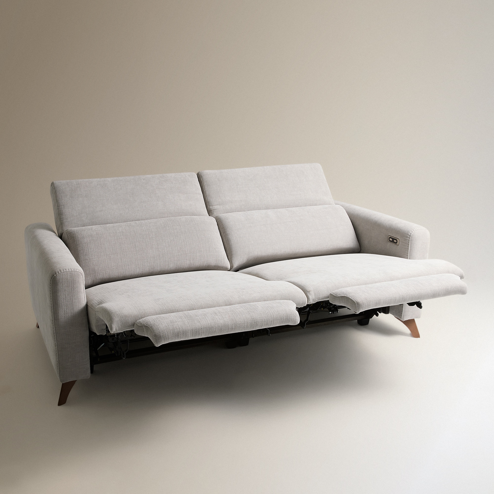 Sofá de 3 Lugares com 2 Lugares com Relax Elétricos Oporto Pérola-7