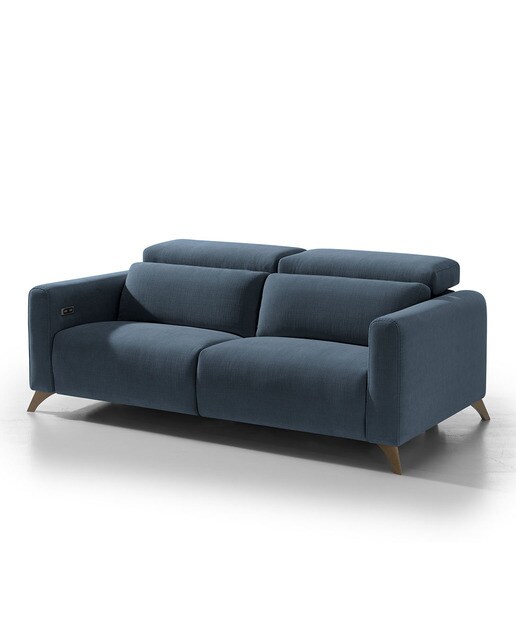 Sofá de 3 plazas con 2 asientos relax eléctricos Oporto El Corte Inglés - Océano 188 cm Océano-2