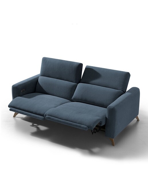 Sofá de 3 plazas con 2 asientos relax eléctricos Oporto El Corte Inglés - Océano 188 cm Océano-3