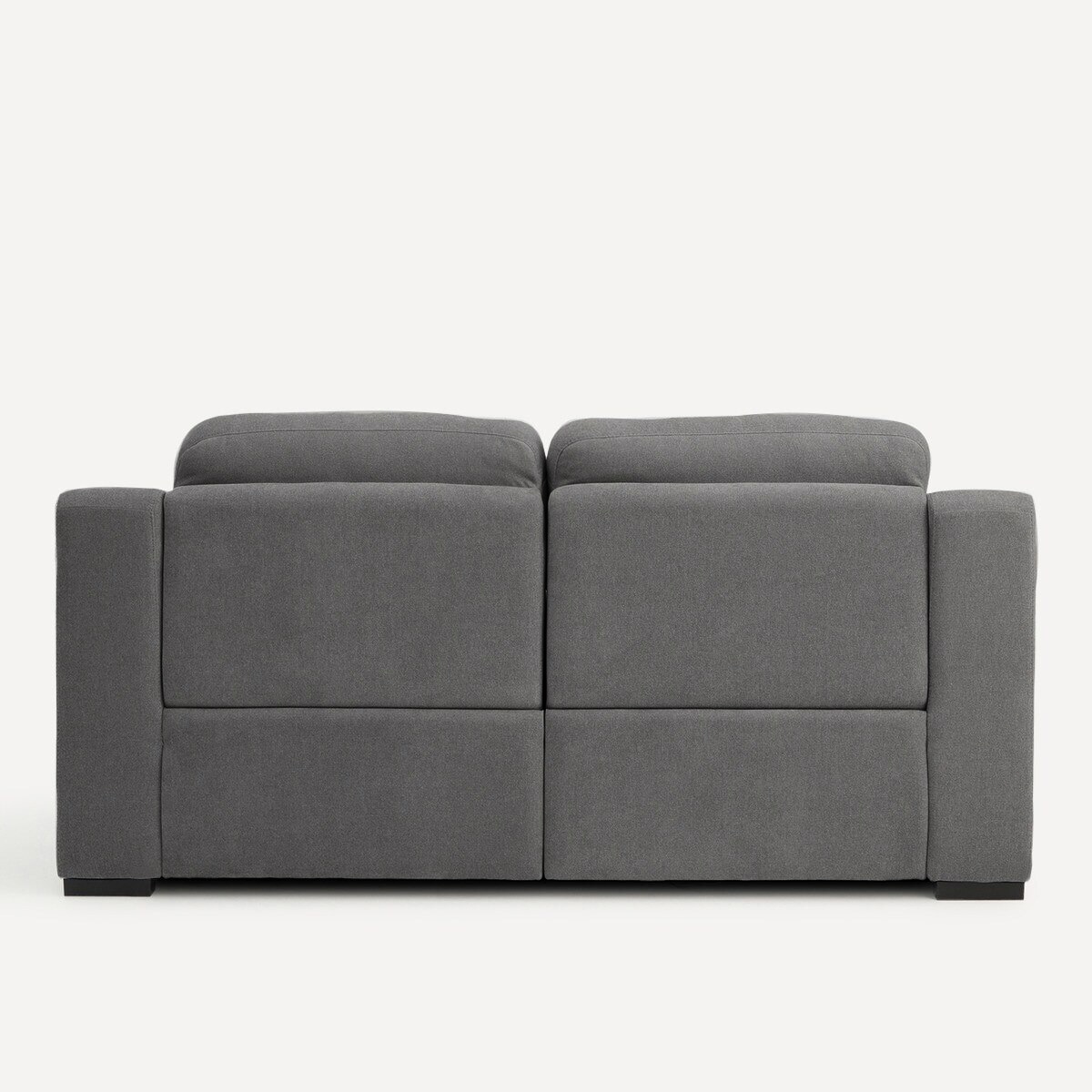 Sofá de 3 Lugares com 2 Assentos Relax Bolzano Storm - Cinzento Escuro-4