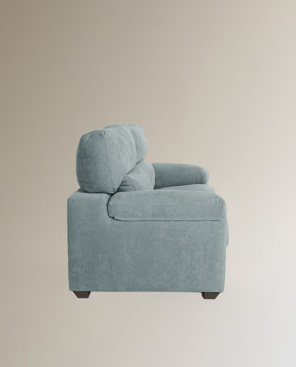 Sofá de 3 plazas con 2 asientos deslizantes Jerte El Corte Inglés - Storm/Aqua Storm/Aqua-3