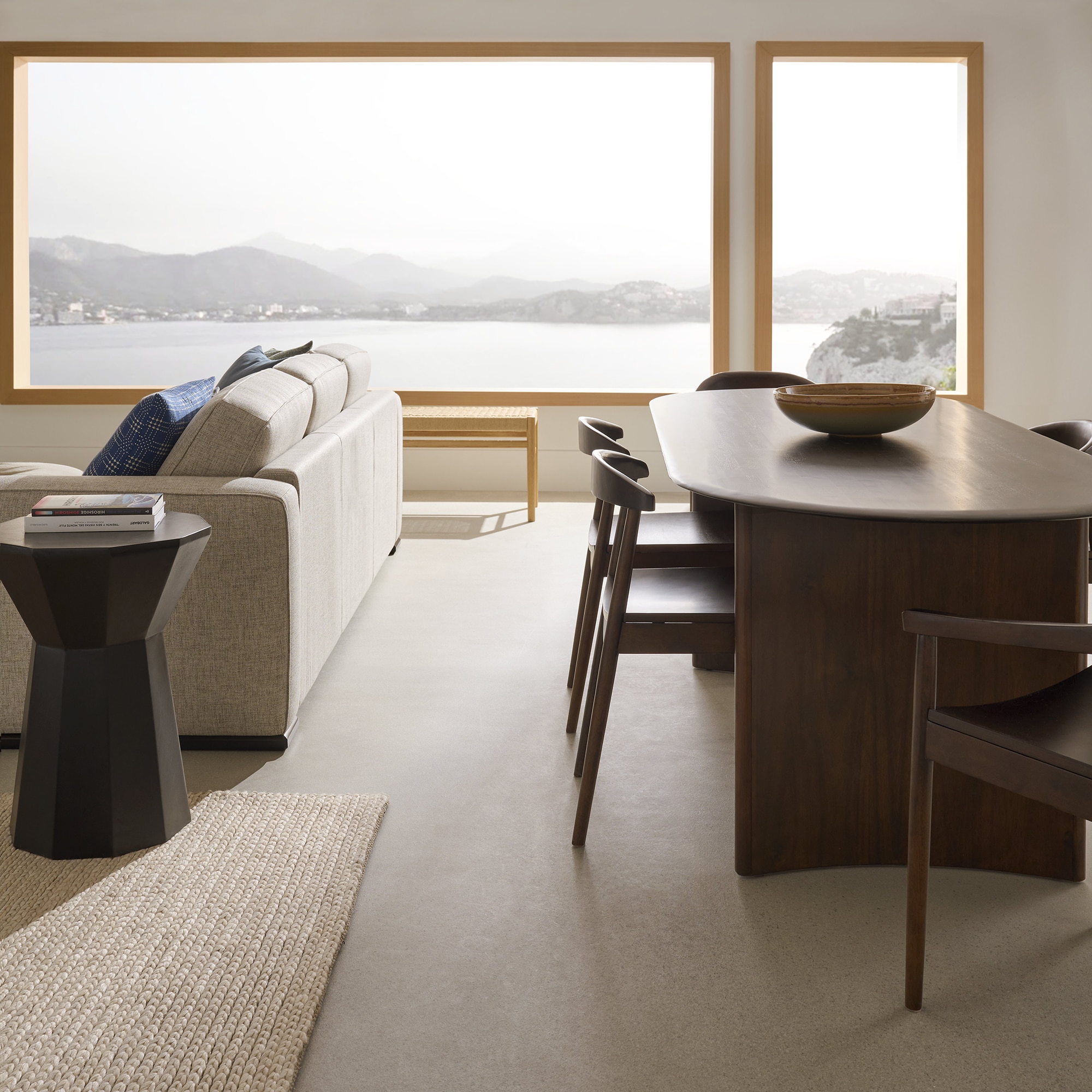 Sofá de 3 plazas con 3 asientos Milán Natuzzi Edition - Beige Beige-6