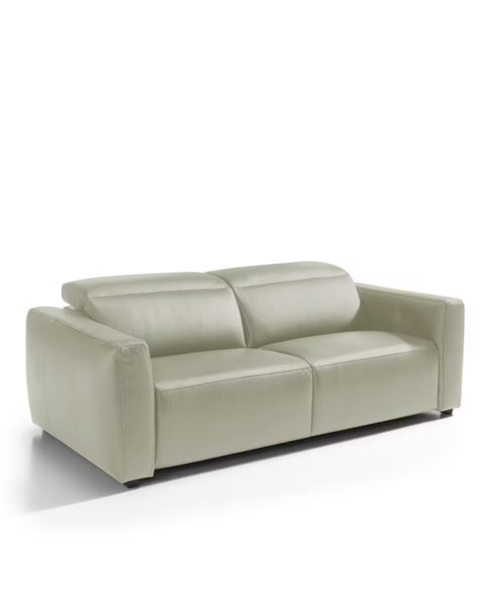 Sofá de piel de 3 plazas Trento El Corte Inglés - Pietra 204 cm Pietra-2