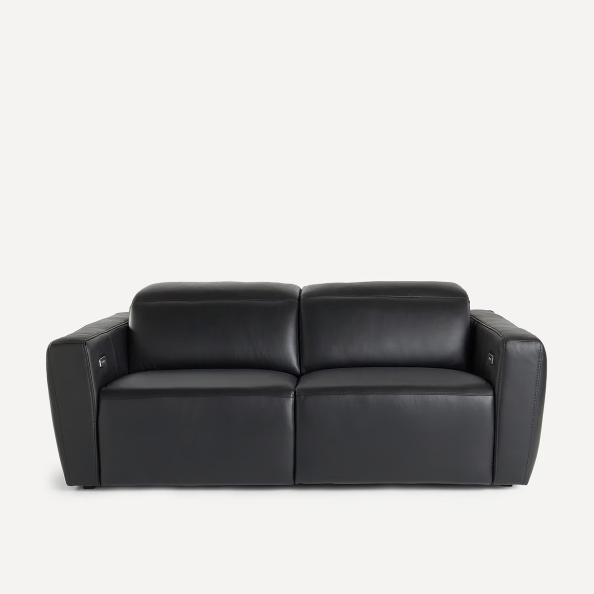 Imagem 0 de Sofá de 3 Lugares em Pele com 2 Assentos de Relax Elétricos Oporto