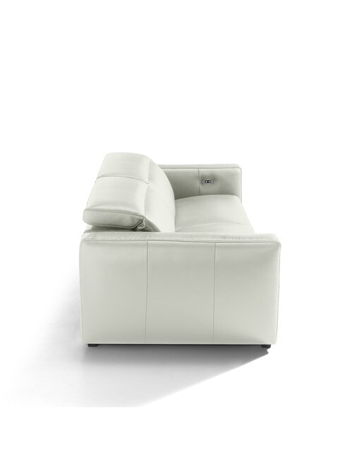 Sofá de piel de 3 plazas con 2 asientos relax eléctricos Trento El Corte Inglés - Artico 204 cm Artico-5