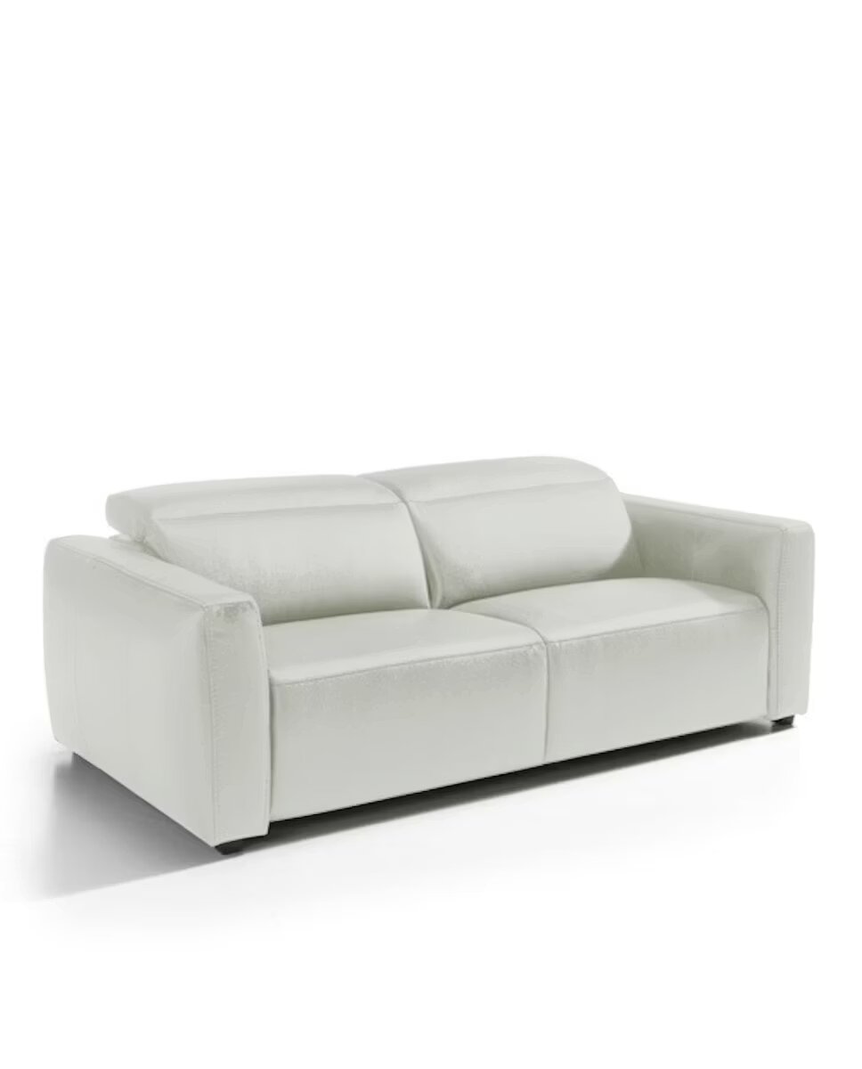 Sofá de piel de 3 plazas Trento El Corte Inglés - Ártico 204 cm Ártico-2