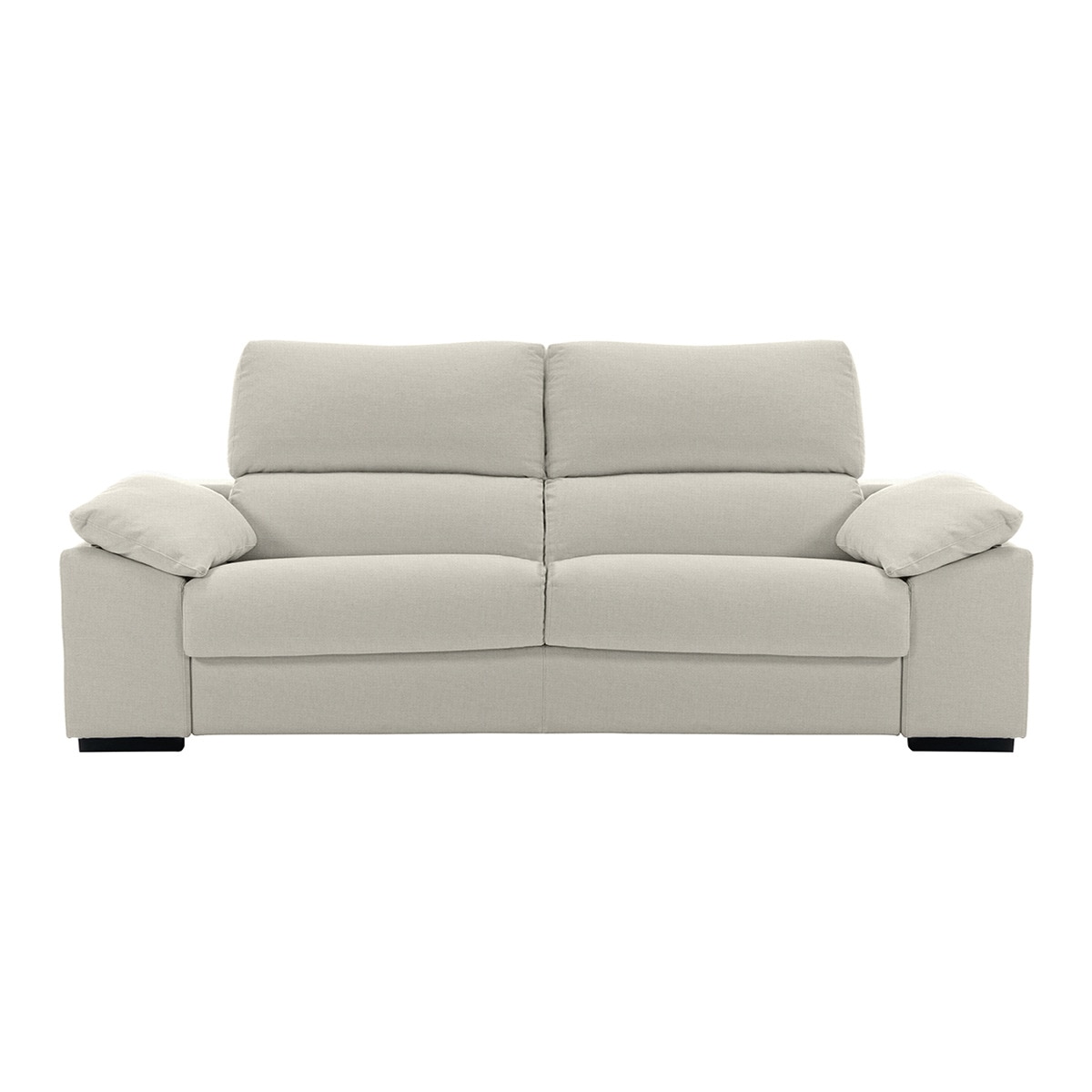Imagem 0 de Sofá estofado de 3 lugares com assentos relax Frank