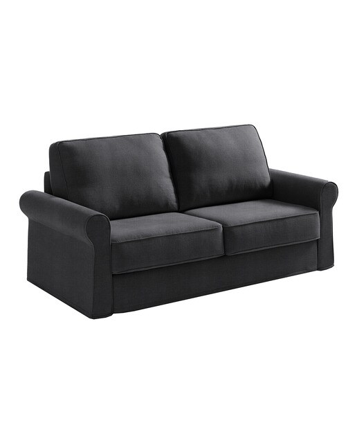 Sofá de 2 plazas Robin El Corte Inglés - Gris oscuro Gris oscuro-2