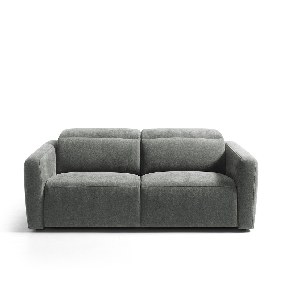 Sofá Estofado de 2 Lugares Trento Storm - Cinzento Escuro-1
