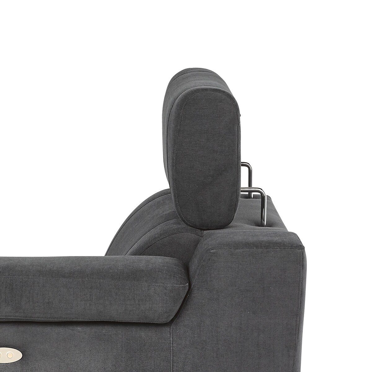 Módulo para sofá com braço direito e relax eléctrico City Antracite-6