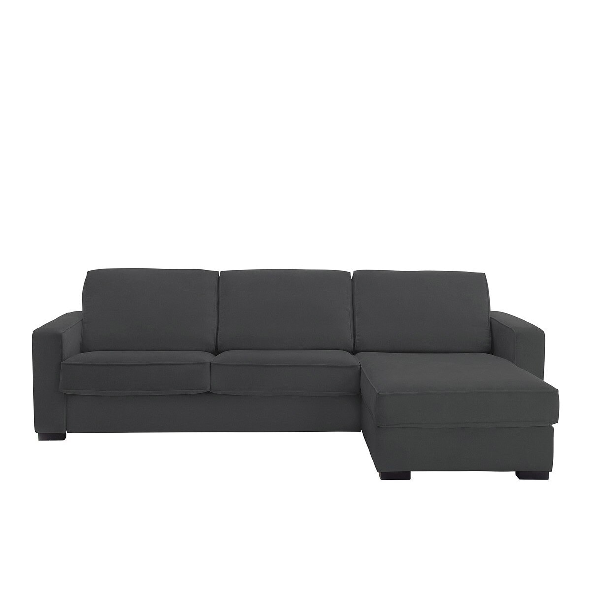 Sofá cama de 5 plazas con chaiselongue derecha Padua El Corte Inglés - Gris Antracita Gris Antracita-1