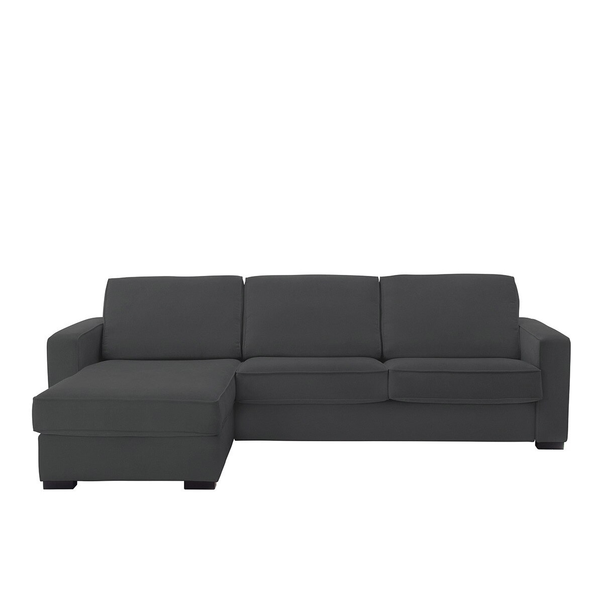 Sofá cama de 5 plazas con chaiselongue izquierda Padua El Corte Inglés - Gris Antracita Gris Antracita-1