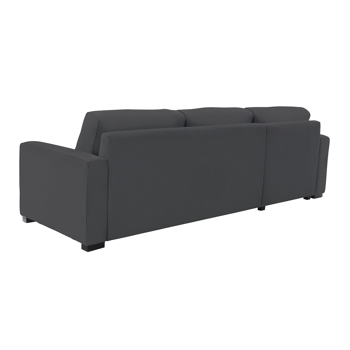Sofá cama de 5 plazas con chaiselongue izquierda Padua El Corte Inglés - Gris Antracita Gris Antracita-4
