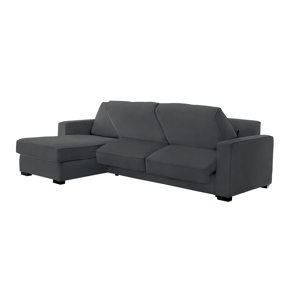 Sofá cama de 5 plazas con chaiselongue izquierda Padua El Corte Inglés - Gris Antracita Gris Antracita-6