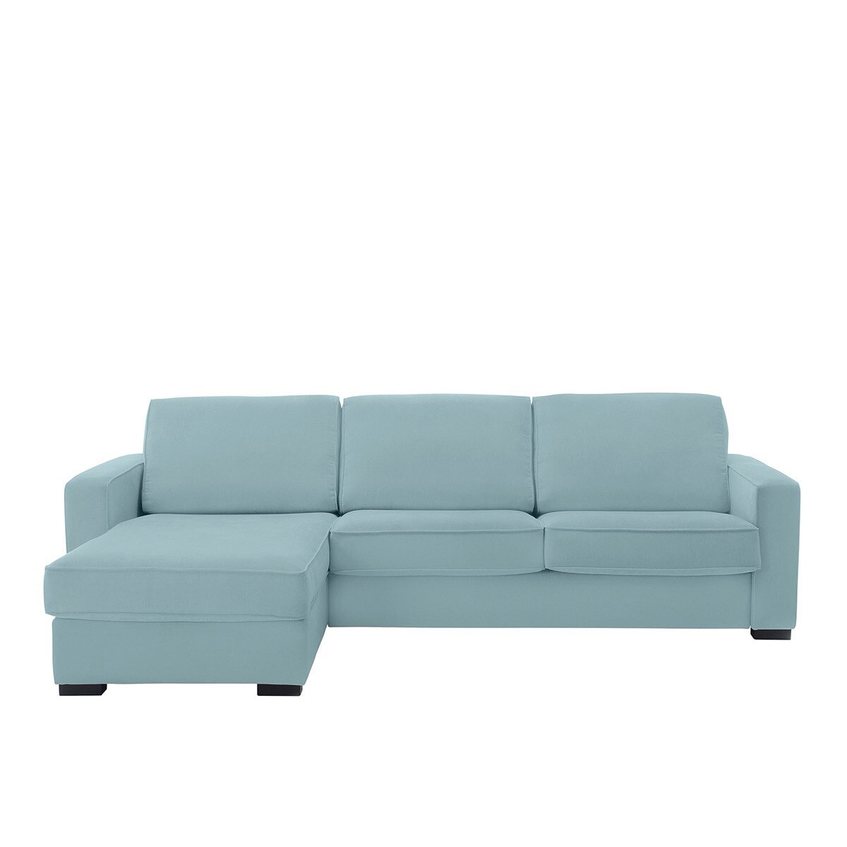 Sofá de 5 plazas con chaiselongue izquierda Padua El Corte Inglés - Verde Agua Verde Agua-1