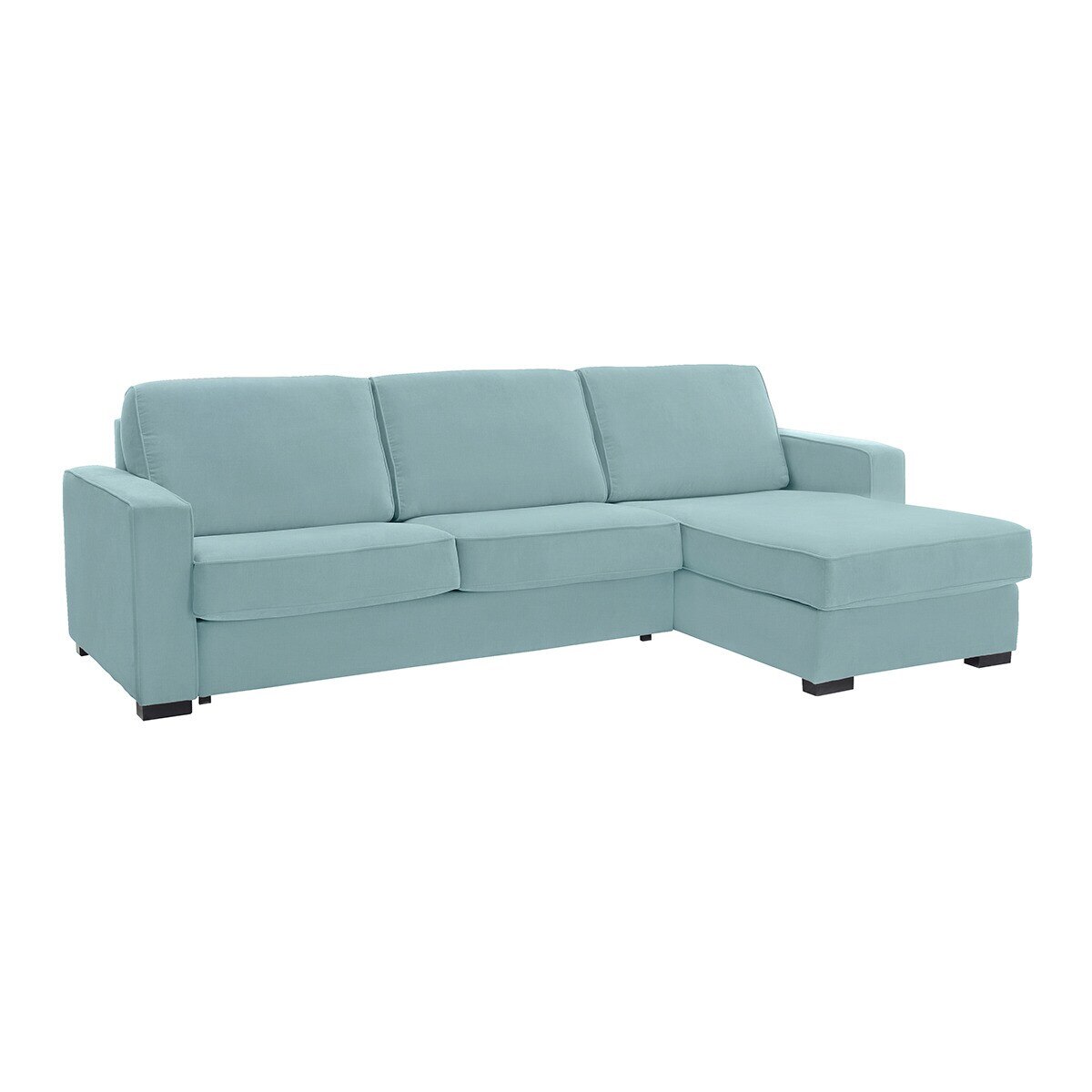 Sofá cama de 5 plazas con chaiselongue derecha Padua El Corte Inglés - Verde Agua Verde Agua-2
