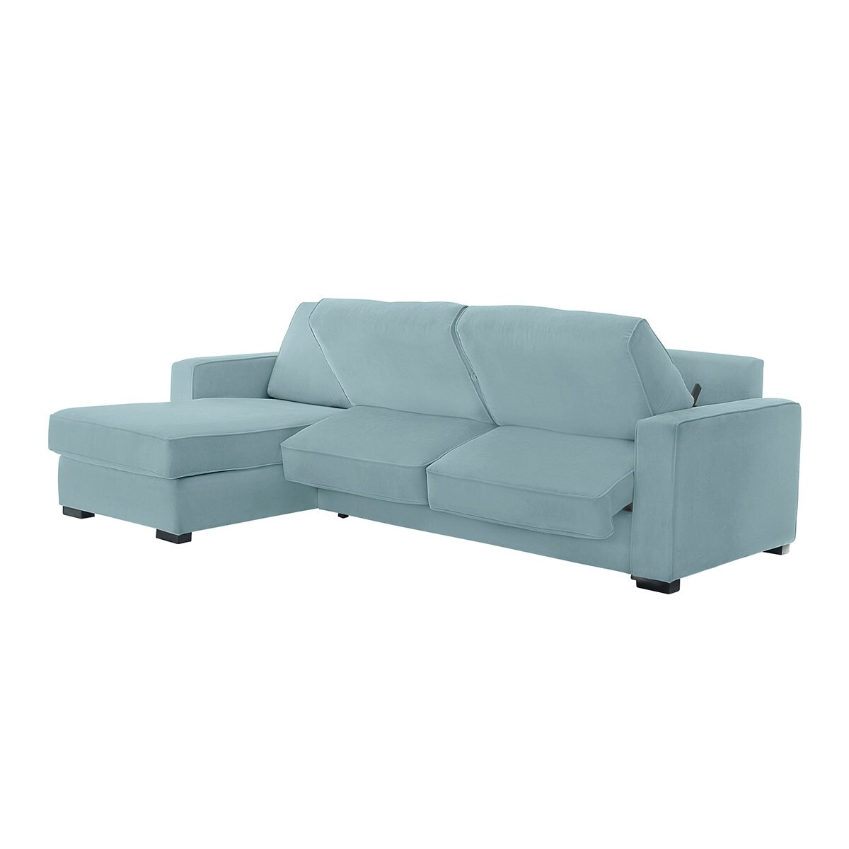 Sofá cama de 5 plazas con chaiselongue izquierda Padua El Corte Inglés - Verde Agua Verde Agua-6