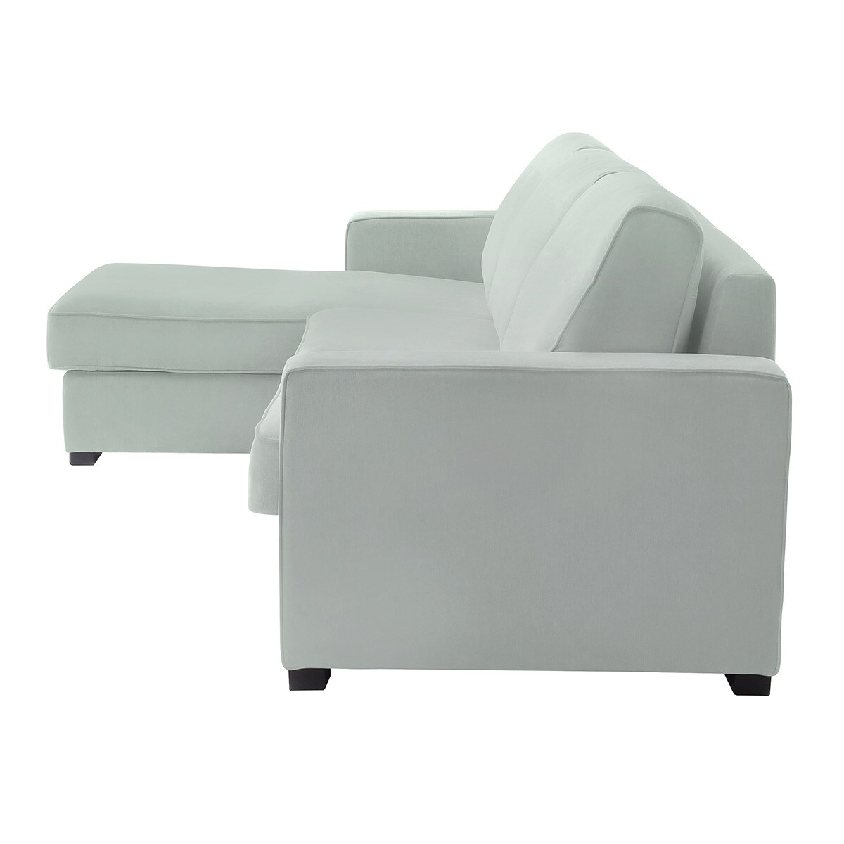 Sofá de 5 plazas con chaiselongue izquierda Padua El Corte Inglés - Plata Plata-3