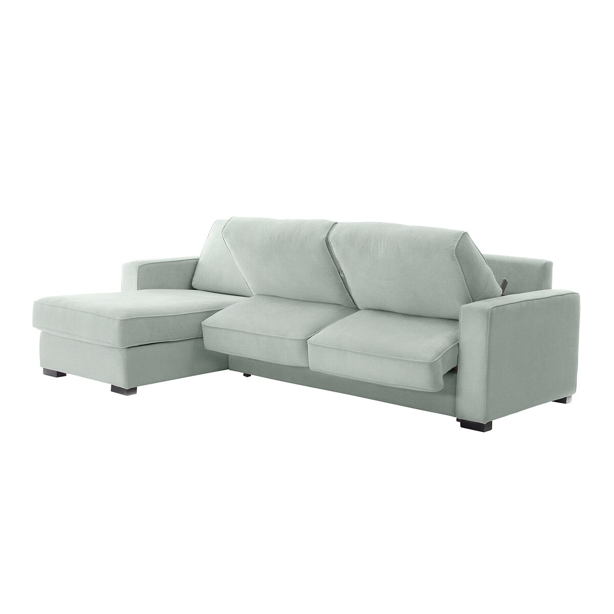 Sofá cama de 5 plazas con chaiselongue izquierda Padua El Corte Inglés - Plata Plata-6