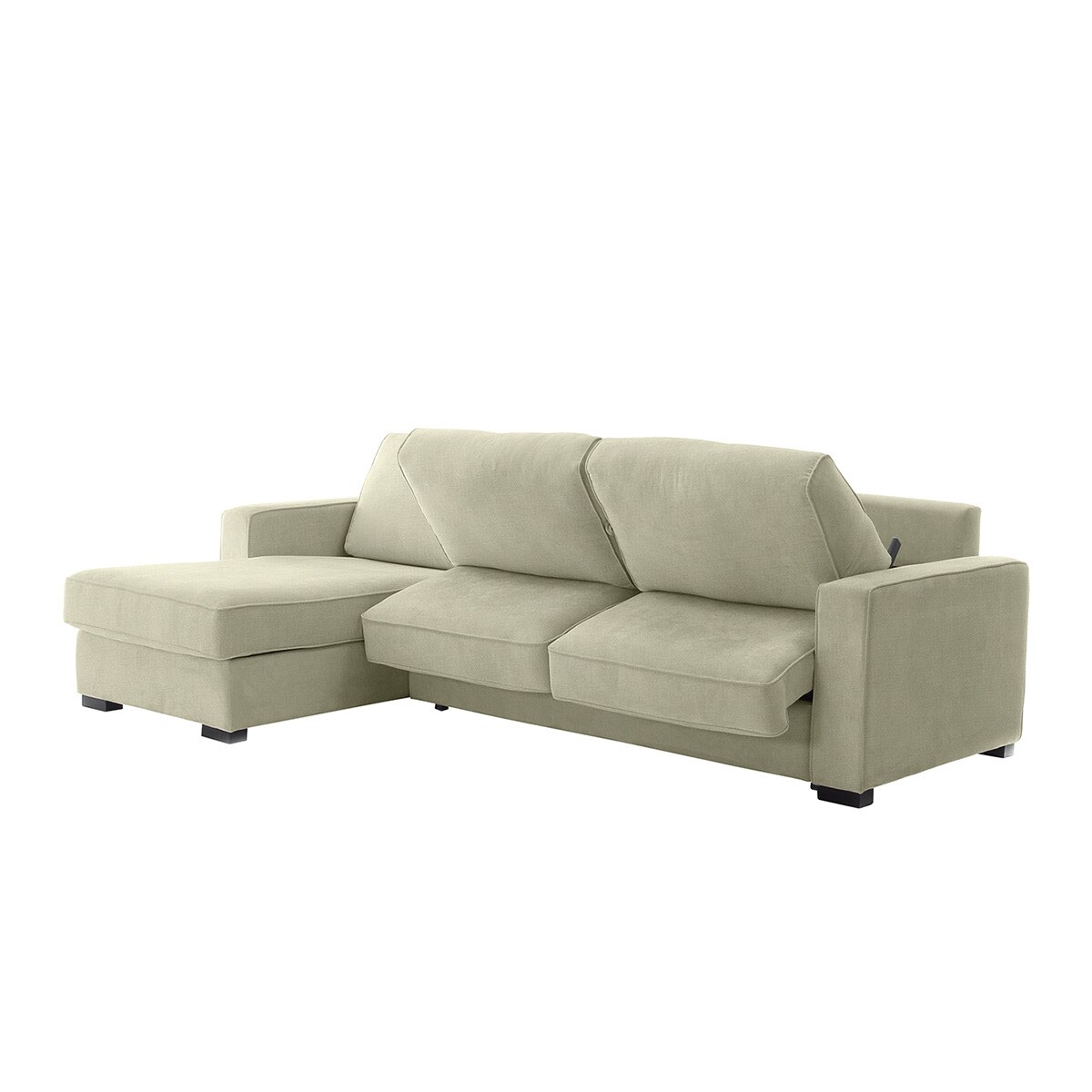 Sofá cama de 5 plazas con chaiselongue izquierda Padua El Corte Inglés - Natural Natural-6