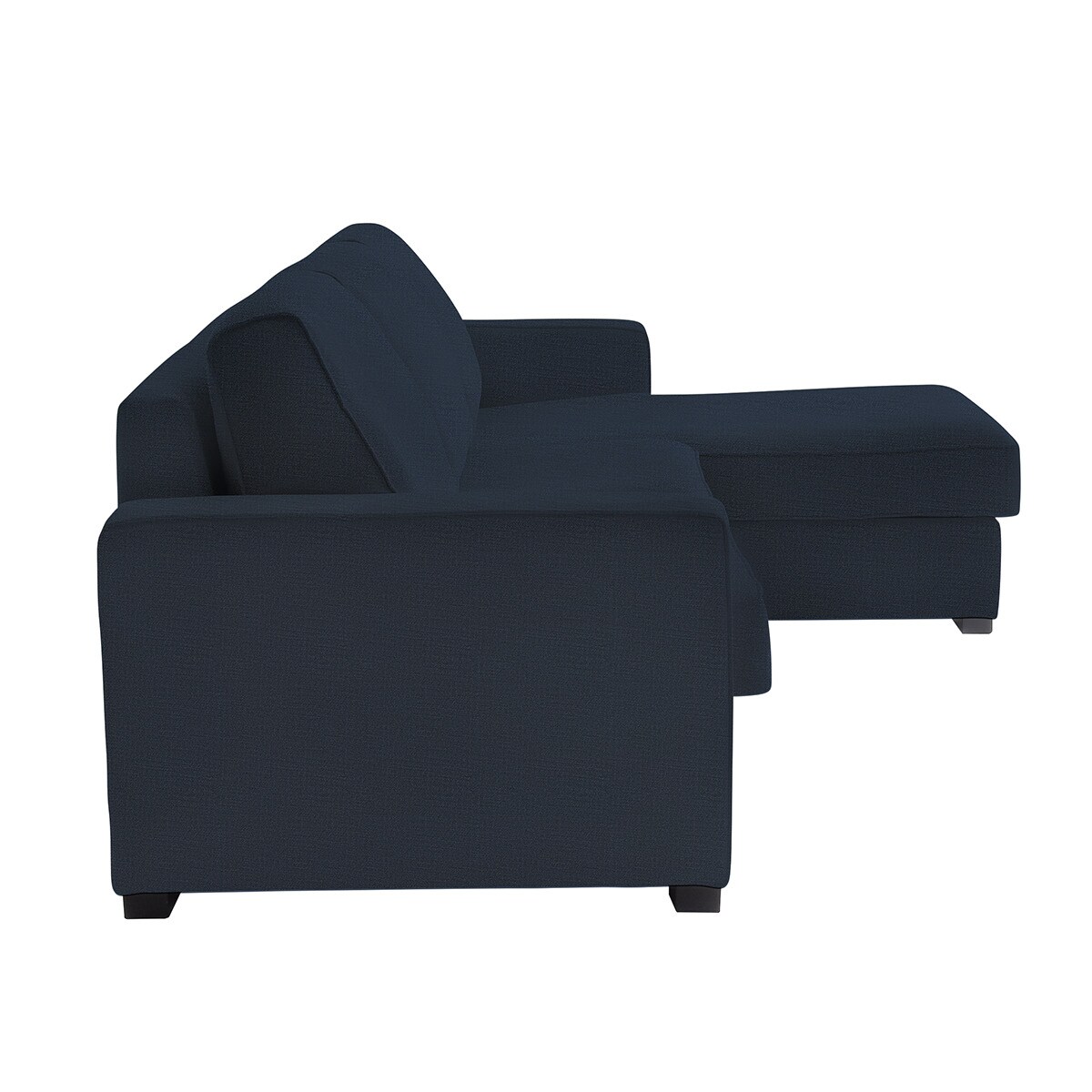 Sofá cama de 5 plazas con chaiselongue derecha Padua El Corte Inglés - Azul marino Azul marino-3
