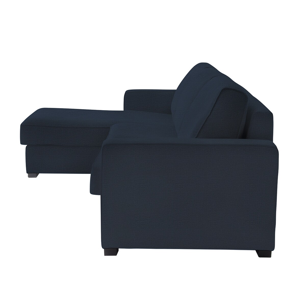 Sofá cama de 5 plazas con chaiselongue izquierda Padua El Corte Inglés - Azul marino Azul marino-3