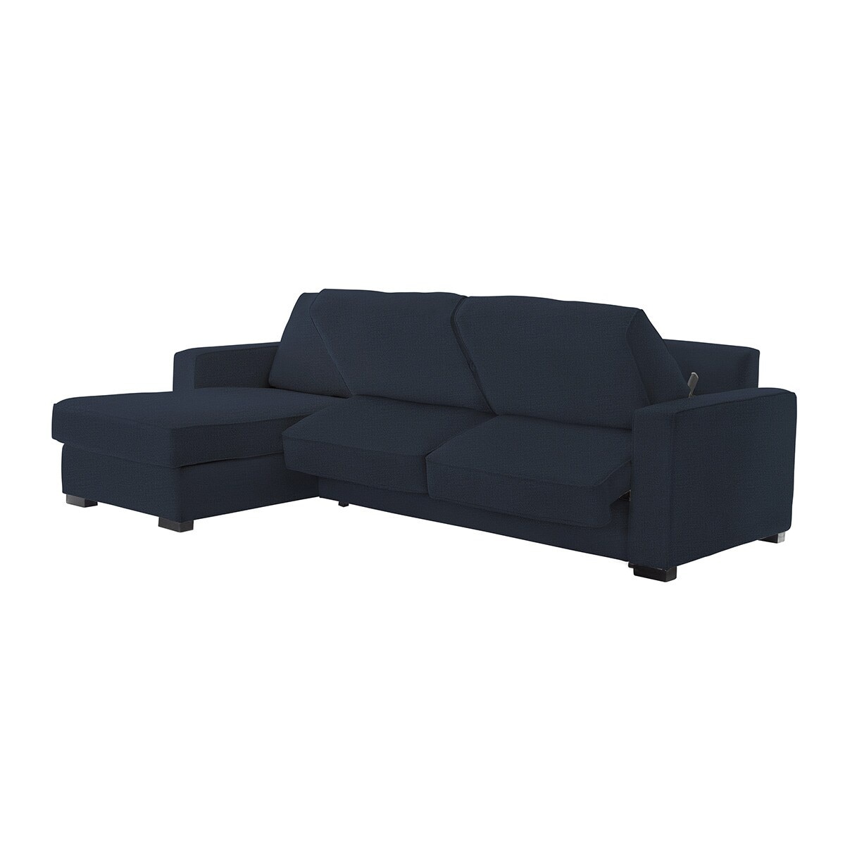 Sofá cama de 5 plazas con chaiselongue izquierda Padua El Corte Inglés - Azul marino Azul marino-6