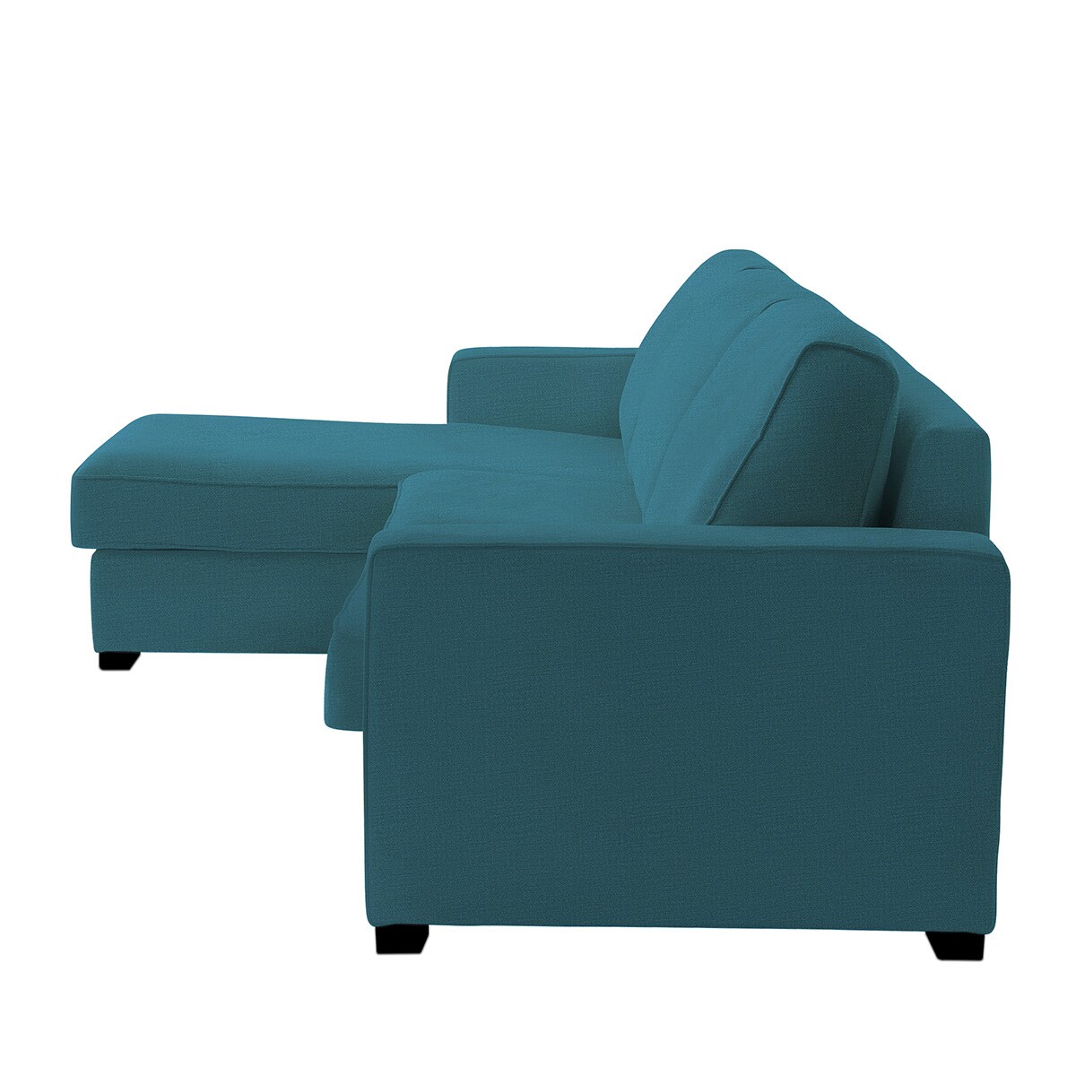 Sofá cama de 5 plazas con chaiselongue izquierda Padua El Corte Inglés - Azul Océano Azul Océano-3