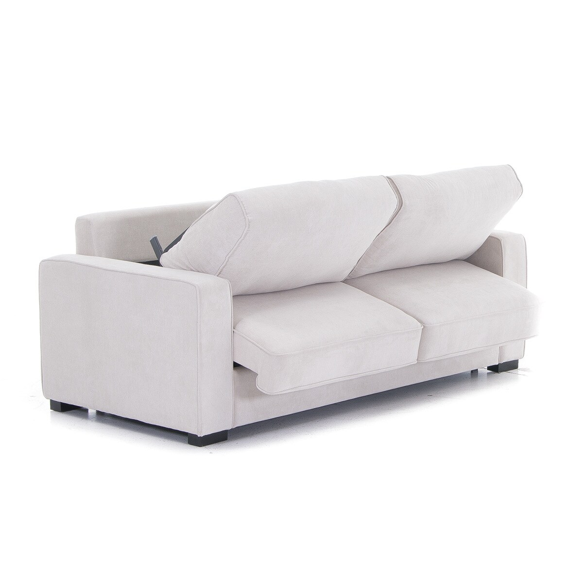 Sofá-cama de 2 lugares Padua Bege-6