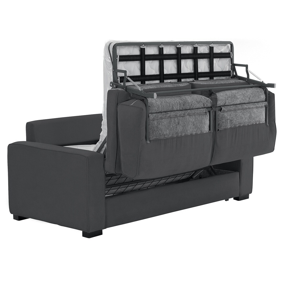 Sofá cama de 3 plazas 224 cm Padua El Corte Inglés - Gris Antracita Gris Antracita-7