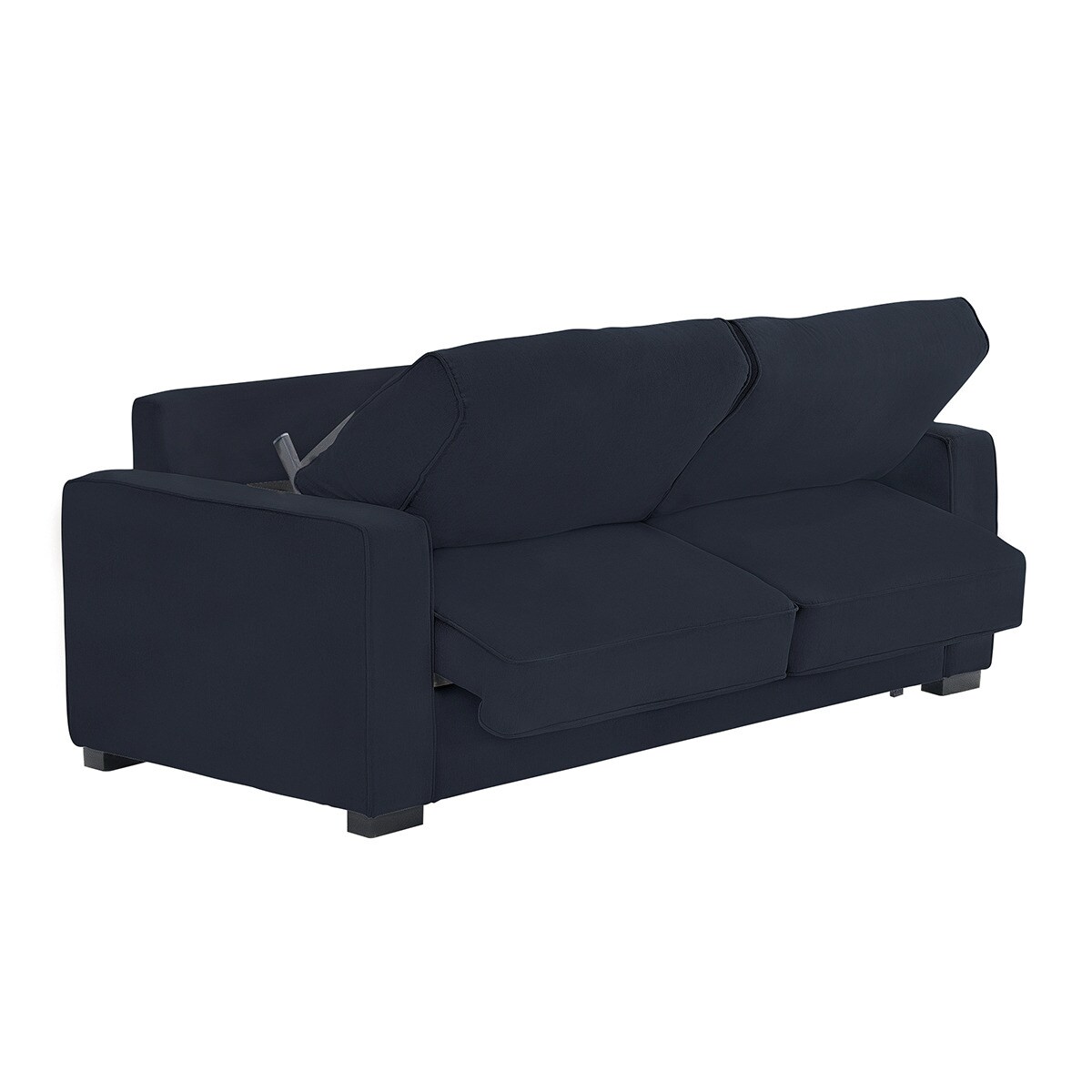 Sofá cama de 3 plazas 224 cm Padua El Corte Inglés - Azul marino Azul marino-5