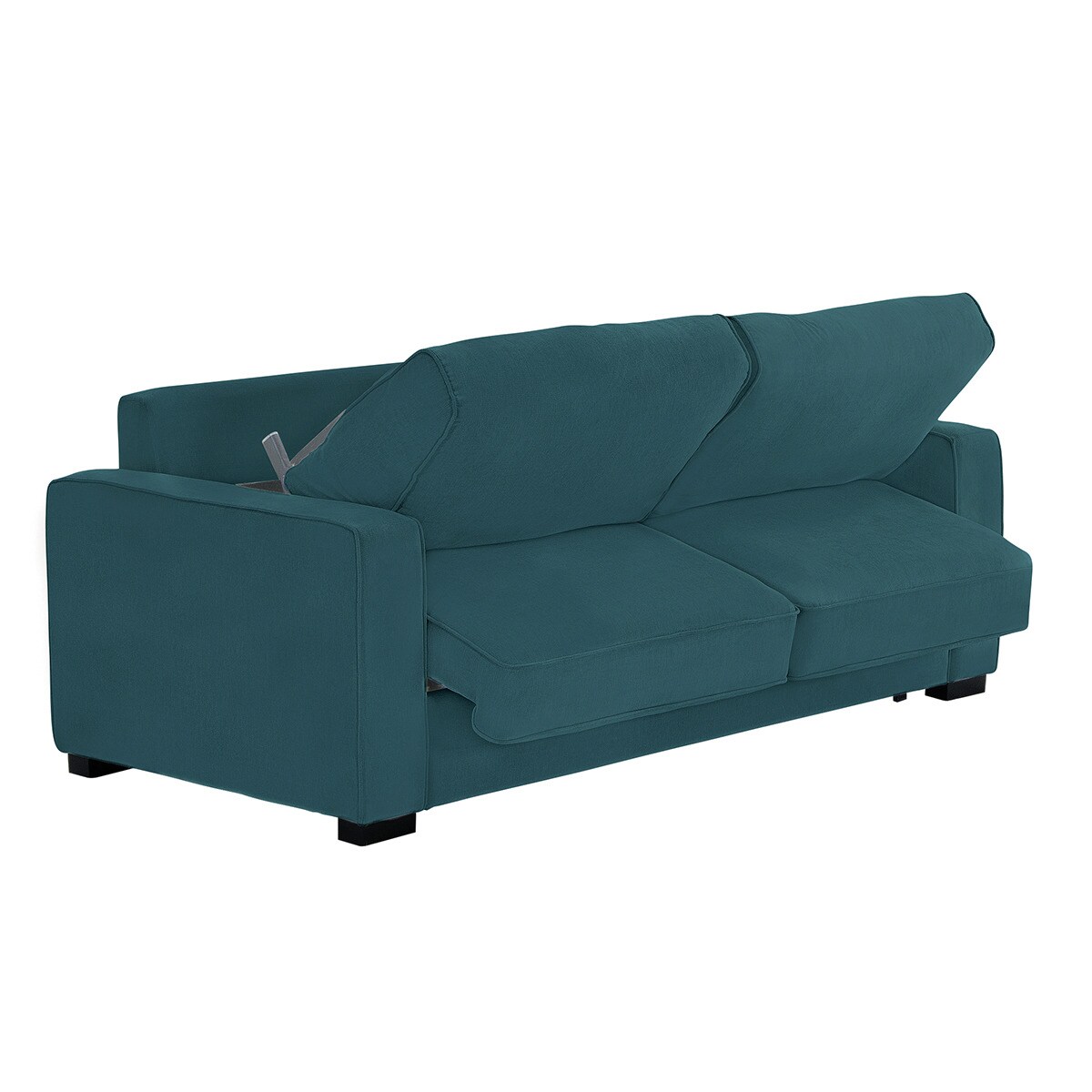 Sofá cama de 3 plazas 224 cm Padua El Corte Inglés - Azul Océano Azul Océano-6