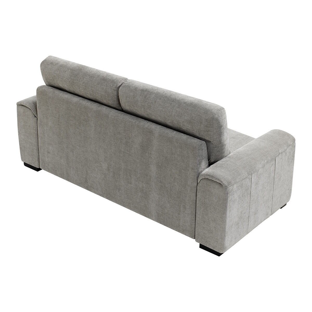 Sofá-Cama de 3 Lugares Ródano Cinzento-claro-4
